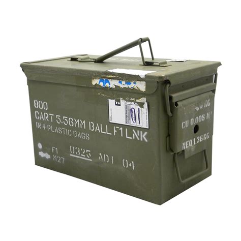 hf metal ammo box|m2a1 ammo box.